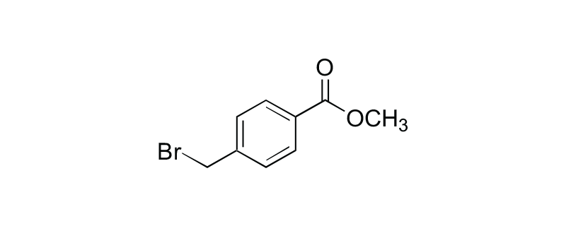 Structure of METHYL-4- (BROMOMETHYL) BENZOATE