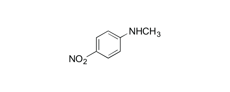 Structure of N-METHYL-4-NITROANILINE