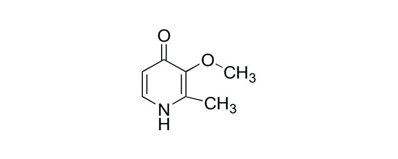 Structure of 3-METHOXY-2-METHYL- 1H-PYRIDIN-4-ONE