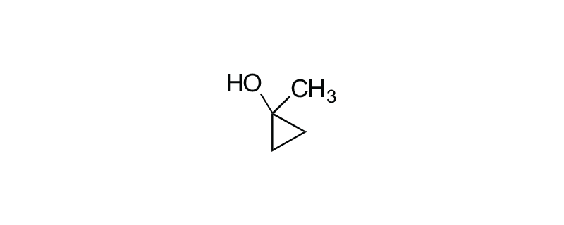 Structure of 1-METHYL-1-CYCLOPROPANOL