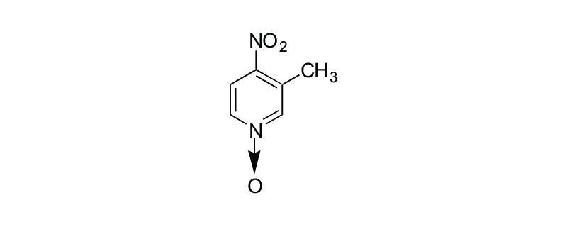 Structure of 3-METHYL-4-NITROPYRIDINE-N-OXIDE