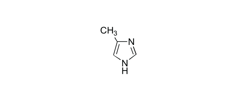 Structure of 4(5)-METHYLIMIDAZOLE