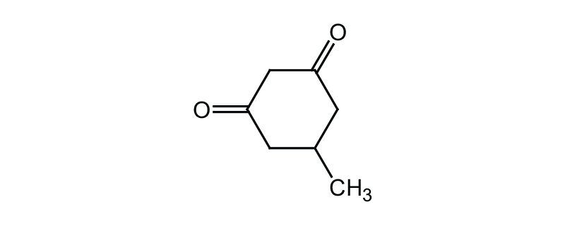 Structure of 5-METHYL-1,3-CYCLOHEXANEDIONE