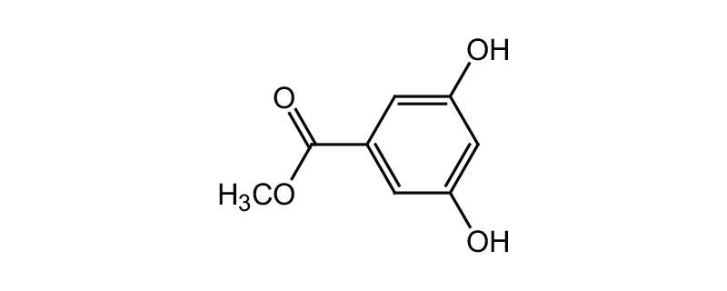 Structure of METHYL-3,5-DIHYDROXYBENZOATE