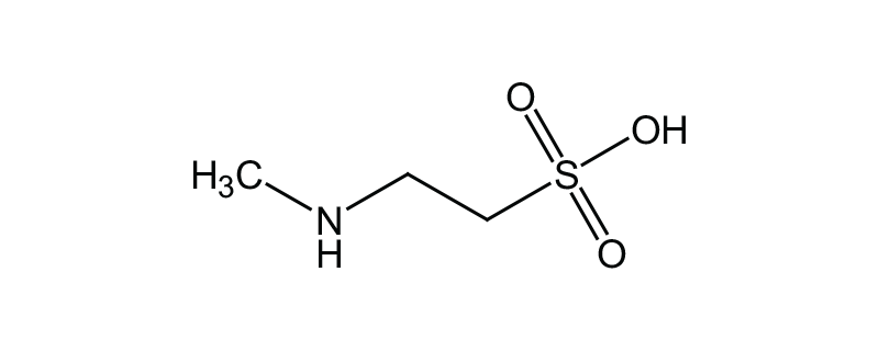 Structure of N-METHYLTAURINE