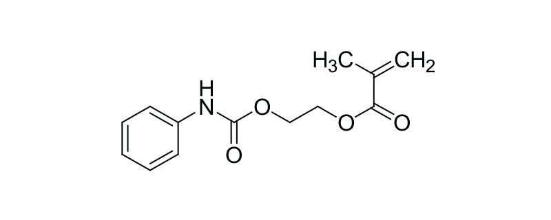 Structure of 2-(METHACRYLOYLOXY)ETHYLPHENYLCARBAMATE