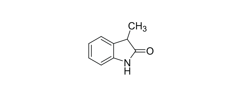 Structure of 3-METHYL-2-OXINDOLE