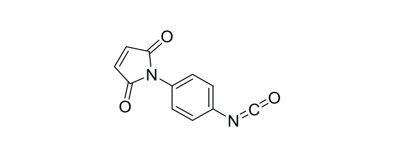 Structure of 4-(MALEINIMIDO) PHENYL ISOCYANATE