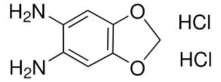Structure of 4,5-METHYLENEDIOXY-1,2-PHENYLENEDIAMINE DIHYDROCHLORIDE