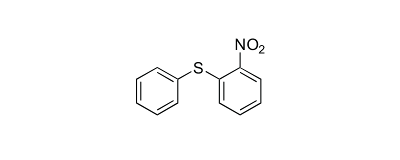Structure of 2-NITROPHENYL PHENYLSULFIDE