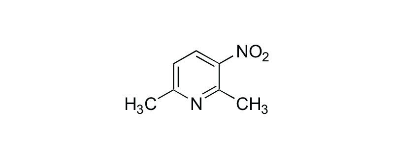 Structure of 3-NITRO-2,6-LUTIDINE