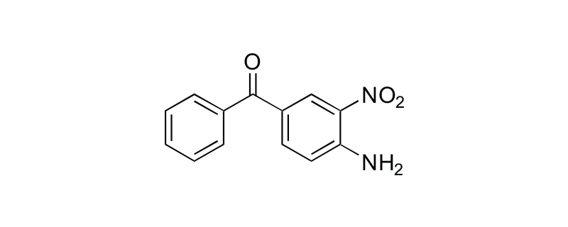 Structure of 3-NITRO-4- AMINO BENZOPHENONE