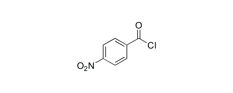 Structure of 4-NITROBENZOYL CHLORIDE