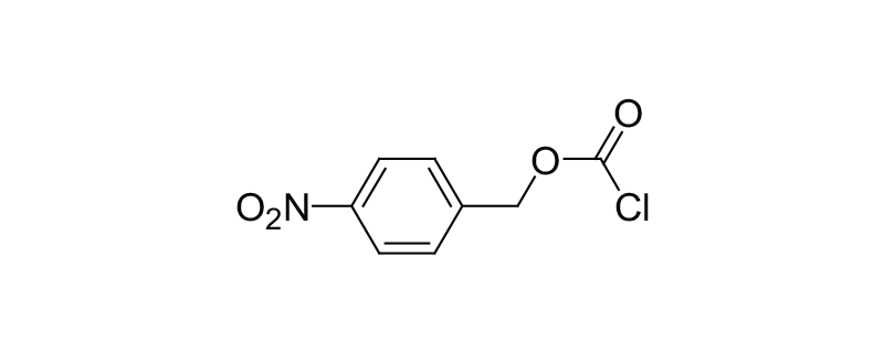 Structure of 4-NITROBENZYL CHLOROFORMATE