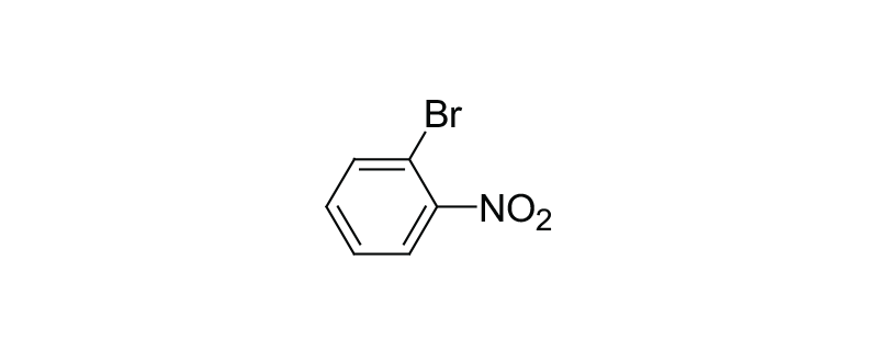 Structure of 1-BROMO-2-NITROBENZENE