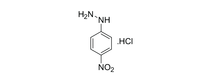 Structure of 4-NITRO PHENYLHYDRAZINE HCL