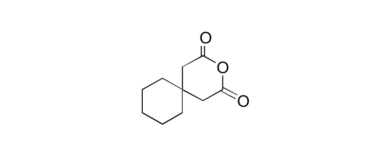 Structure of 3-OXASPIRO[5,5]UNDECANE-2,4-DIONE