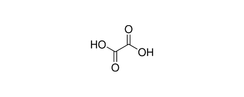 Structure of OXALIC ACID