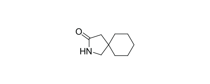 Structure of 4,4-PENTAMETHYLENE-2-PYRROLIDINONE