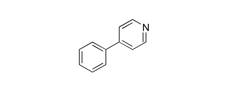 Structure of 4-PHENYLPYRIDINE