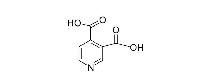 Structure of PYRIDINE-3,4-DICARBOXYLIC ACID