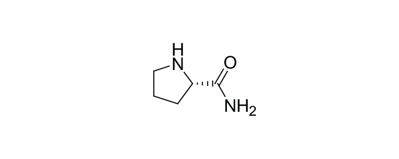 Structure of L-PROLINAMIDE