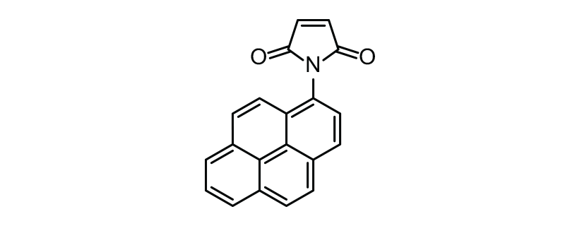 Structure of N-(1-PYRENYL) MALEIMIDE