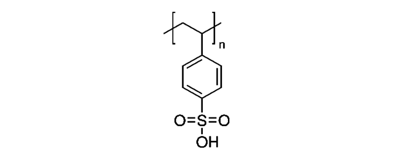 Structure of POLY (4-STYRENESULFONIC ACID) SOLUTION