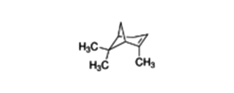 Structure of (-)-ALPHA-PINENE