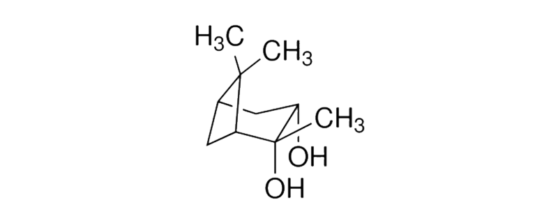 Structure of (1R,2R,3S,5R) – (-) – PINANEDIOL