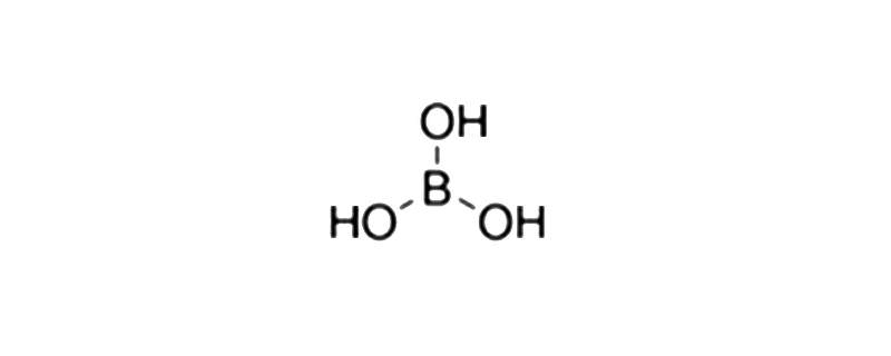 Structure of BORIC ACID, ACS/ NF