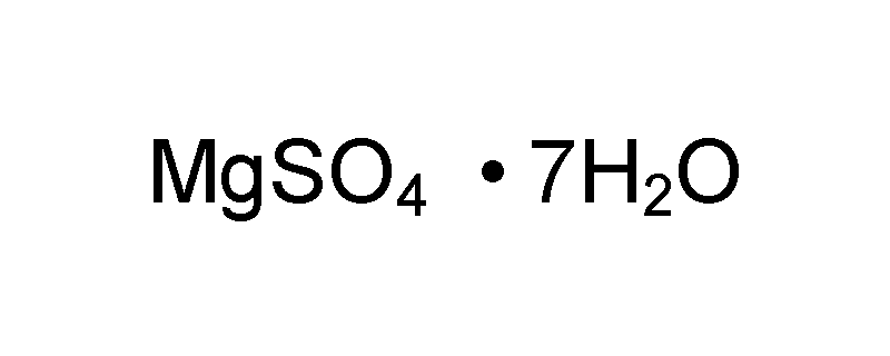 Structure of MAGNESIUM SULFATE, HEPTAHYDRATE, CRYSTAL, ACS