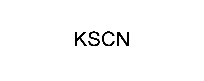 Structure of POTASSIUMTHIOCYANATE, CRYSTAL, ACS