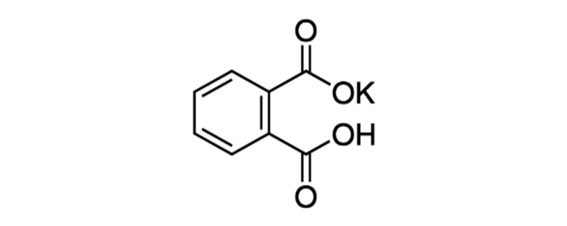 Structure of POTASSIUM HYDROGEN PHTHALATE, ACS