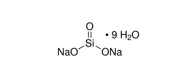 Structure of SODIUM META-SILICATE, NONAHYDRATE, CRYSTAL, REAGENT