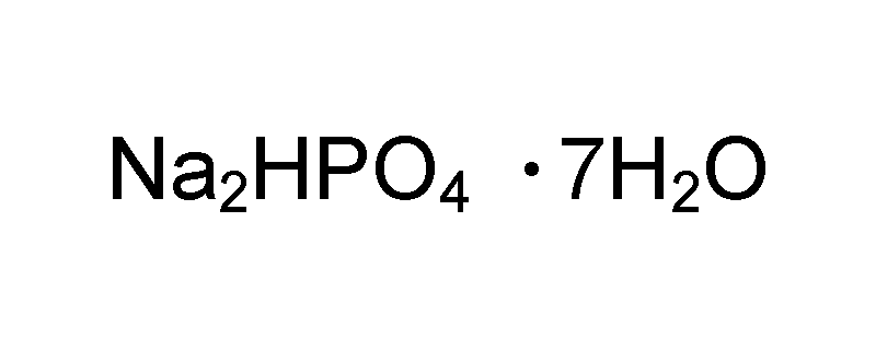 Structure of SODIUMPHOSPHATE, DIBASIC, HEPTAHYDRATE, GRANULAR, ACS