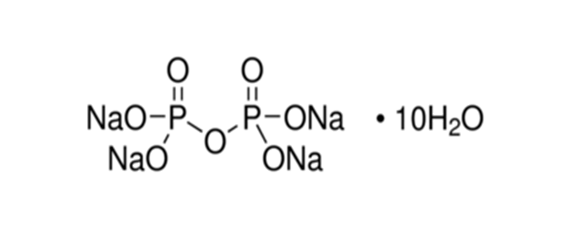 Structure of SODIUMPYROPHOSPHATE, DECAHYDRATE, CRYSTAL, ACS
