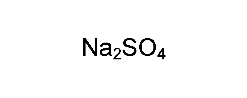 Structure of SODIUM SULFATE, ANHYDROUS, GRANUALAR, ACS