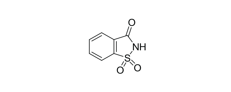 Structure of SACCHARIN