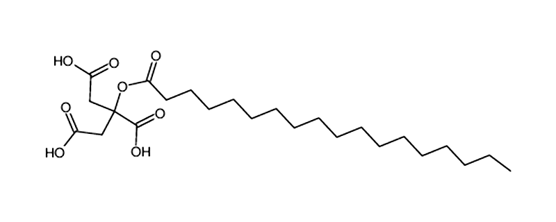 Structure of STEARYL CITRATE