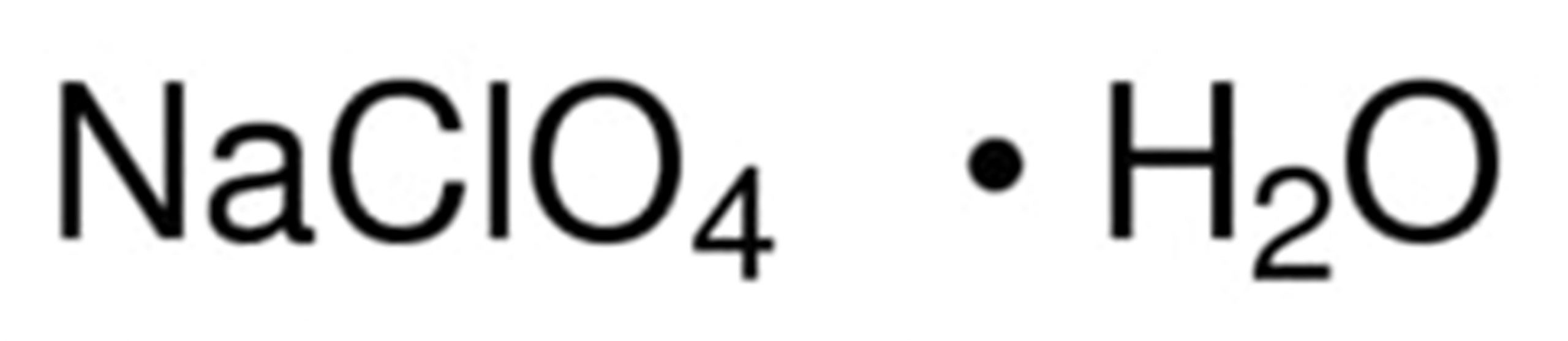 Structure of SODIUM PERCHLORATE MONOHYDRATE