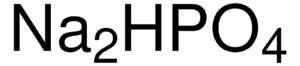 Structure of SODIUM PHOSPHATE DIBASIC