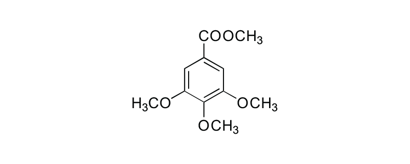 Structure of 3,4,5-TRIMETHOXYBENZOICACID METHYLESTER