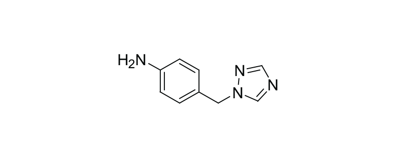 Structure of 4-(1H-1,2,4-TRIAZOLE-1-YLMETHYL)ANILINE