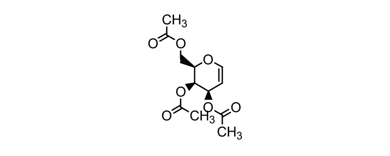 Structure of TRI-O-ACETYL-D-GALACTAL