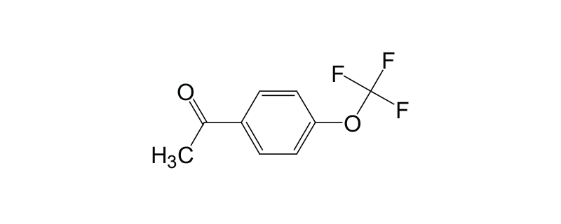 Structure of 4-(TRIFLUOROMETHOXY)ACETOPHENONE
