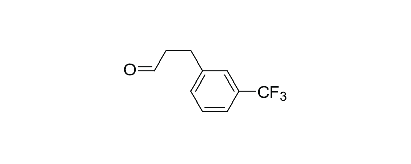 Structure of 3-(3-TRIFLUORO METHYLPHENYL) PROPIONALDEHYDE