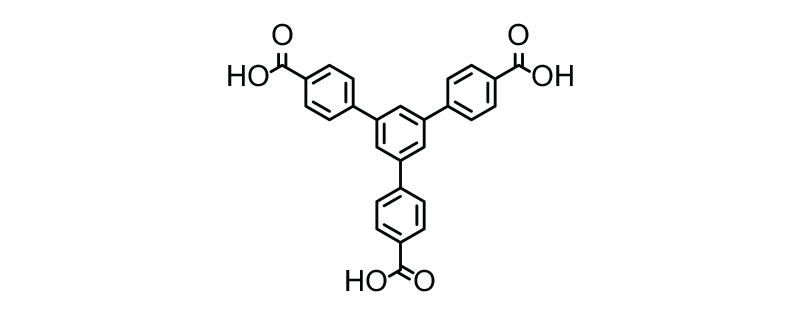 Structure of 1,3,5-TRIS (4-CARBOXYPHENYL) BENZENE