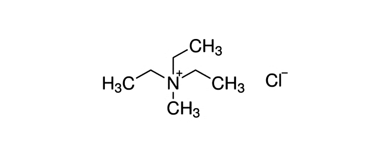 Structure of TRIETHYLMETHYLAMMONIUM CHLORIDE