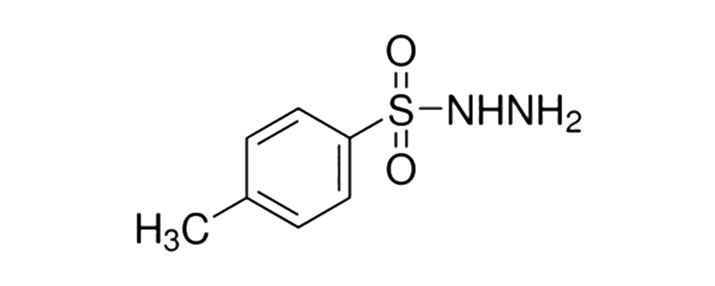 Structure of P-TOLUENESULFONYL HYDRAZIDE